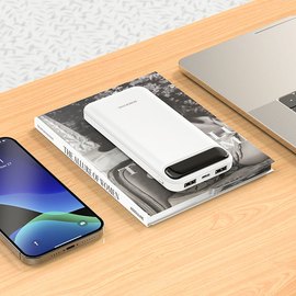 Повербанк Borofone Freeway 10000 mAh White BJ14 (000008376), изображение 2
