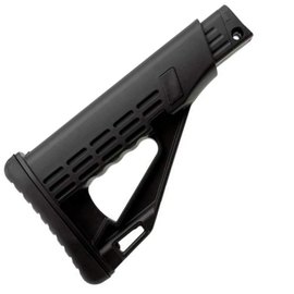 Приклад DLG Tactical TBS Solid для помпових рушниць Remington, Mossberg, Maverick чорний (DLG-083)