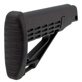 Приклад DLG Tactical TBS Solid для помпових рушниць Remington, Mossberg, Maverick чорний (DLG-083), зображення 3