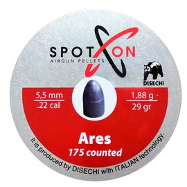 Свинцеві кулі Spoton Ares 175 шт, 5,5 мм, 1,88 г