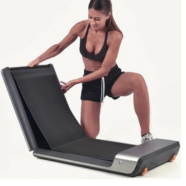 Беговая дорожка Toorx Treadmill WalkingPad with Mirage Display Mineral Grey (WP-G) 929880, изображение 3