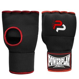 Бинты-перчатки PowerPlay 3096 с гелевыми подушками L черные (PP_3096_L), Размер: L, изображение 3