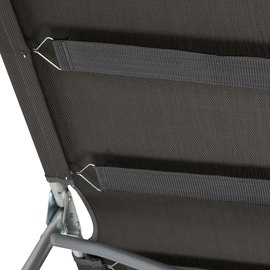 Кровать раскладная Bo-Camp Sun Lounger 3 Positions Anthracite (1304480) DAS301466, изображение 5