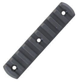 Планка Picatinny DLG Tactical для крепления на M-LOK 9 слотов, черный (DLG-112), Цвет: Чёрный