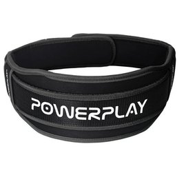 Пояс для тяжелой атлетики PowerPlay 5546 черный (неопрен) XL (PP_5546_XL_ Black), Размер: XL