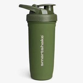 Шейкер спортивний SmartShake Reforce Stainless Steel 30oz/900ml Army Green (11153001), Колір: Green, зображення 2