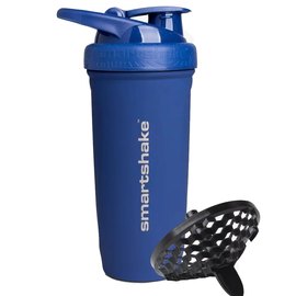 Шейкер спортивний SmartShake Reforce Stainless Steel 30oz/900ml Navy Blue (11153101), Колір: Blue