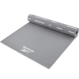 Килимок для йоги Reebok Double Sided 4mm Yoga Mat сірий  173х61х0,4 см (RAYG-11030YG), Колір: Сірий, зображення 2