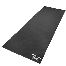 Коврик для йоги Reebok Yoga Mat черный 173х61х0,4 см (RAYG-11022BK), Цвет : Чёрный, изображение 2