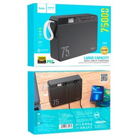 Повербанк HOCO Overlord fully compatible J94 75000 mAh 20W Black (000009155), изображение 5