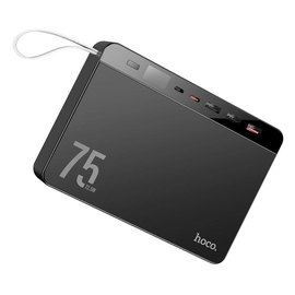 Повербанк HOCO Overlord fully compatible J94 75000 mAh 20W Black (000009155), изображение 2