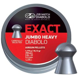 Свинцовые пули JSB Exact Jumbo, 5,5 мм, 1,03 г, 250 шт/уп