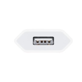 Зарядное устройство Apple USB Power Adapter MD813M White (000001744), изображение 3