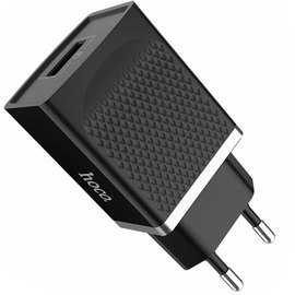 Зарядний пристрій Hoco Vast C42A 1USB, 3A, 18W, QC3.0 Black (000000124)