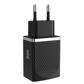 Зарядний пристрій Hoco Vast C42A 1USB, 3A, 18W, QC3.0 Black (000000124), зображення 3