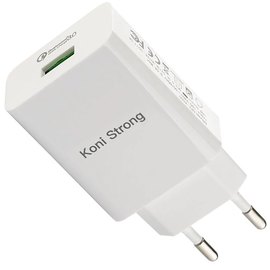 Зарядное устройство Koni Strong KS50 QC3.0, 1USB, 3A Grey (000003209)