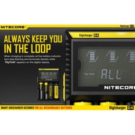 Зарядное устройство Nitecore D4 (6-1121), изображение 2