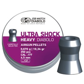 Свинцовые пули JSB Heavy Ultra Shock, 4,5 мм , 0,67 г, 350 шт (546268-350)