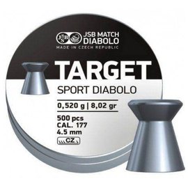 Свинцовые пули JSB Diabolo Target Sport 4.5 мм, 0.520 г 500 шт (000045-500)