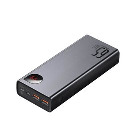 Повербанк Baseus Adaman Metal Digital Display 20000 mAh 65W Black (PPIMDA-D01), Цвет : Чёрный, изображение 5