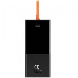 Повербанк Baseus Elf Digital Display 20000 mAh 65W Black (PPJL000001)
