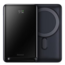 Повербанк Baseus Magnetic Bracket Wireless Fast Charge 10000 mAh 20W Blue (000008980), Цвет : Темно-синий, изображение 2