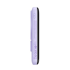 Повербанк Baseus Magnetic Bracket Wireless Fast Charge 10000 mAh 20W Purple (000010148), Цвет : Фиолетовый, изображение 4