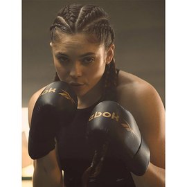 Снарядні рукавички Reebok Boxing Mitts чорний/золото OSFM (RSCB-11130GD), зображення 5