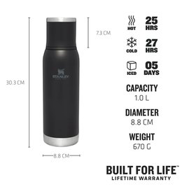 Термос Stanley Adventure To-Go Black 1 л (1210001904125), Цвет: Black, изображение 2