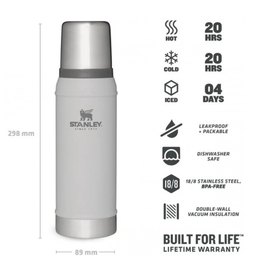 Термос Stanley Legendary Classic Ash 0,75 л (6939236418072), изображение 2