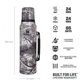 Термос Stanley Legendary Classic Country DNA Mossy Oak 1 л (6939236405584), Цвет: Mossy Oak, изображение 3