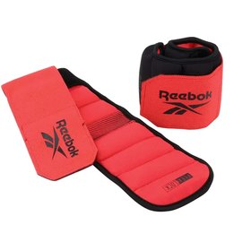 Утяжелители на щиколотки Reebok Flexlock Ankle Weight черный/красный 0.5 кг (RAWT-11270), Вес одного утяжелителя, кг: 0.5 кг, изображение 2