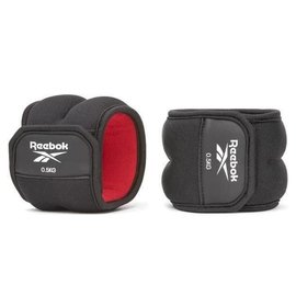 Утяжелители на щиколотки Reebok Wrist Weights черный/красный 0.5 кг (RAWT-11220)