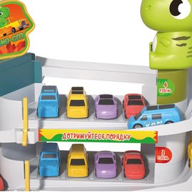 Игровой набор ZIPP Toys Dino паркинг электрический (3311A), изображение 2