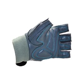 Перчатки для фитнеса MadMax MFG-921 Voodoo Mid grey/light blue S (MFG-921-BLU_S), Размер: S, Цвет: Серый/Голубой, изображение 3