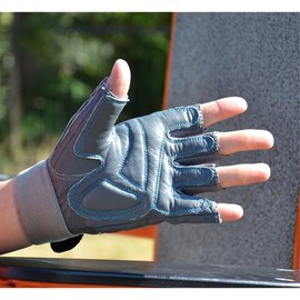 Перчатки для фитнеса MadMax MFG-921 Voodoo Mid grey/light blue S (MFG-921-BLU_S), Размер: S, Цвет: Серый/Голубой, изображение 5