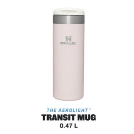 Термочашка Stanley AeroLight Transit Rose Quartz Metallic 0.47 л (1210001904026), Цвет: Rose Quartz Metallic, изображение 3