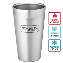 Термостакан Stanley Adventure Stacking Ash 0.47 л (6939236418195), изображение 2
