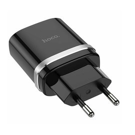 Зарядний пристрій Hoco Smart FCP/AFC C12Q 1USB, 3A, 18W, QC3.0 Black (000004237), Колір: Black, зображення 2