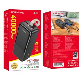 Повербанк Borofone 40000 mAh 30W Black BJ33C (6941991102363), Цвет : Чёрный, изображение 6