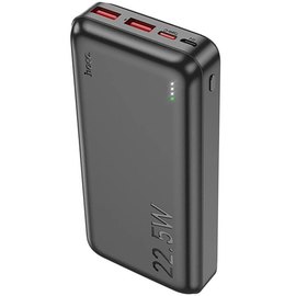 Повербанк HOCO Astute J101A 20000 mAh Black (6931474782496), Ёмкость: 20 000 mAh, Цвет : Чёрный