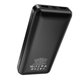 Повербанк HOCO Easy travel J72A 20000 mAh Black (6931474738394), Цвет : Чёрный, изображение 4