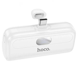Повербанк HOCO Pocket with digital display J116 5000 mAh White (6942007605175), Цвет : Белый