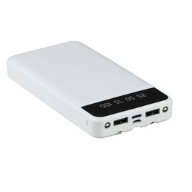 Повербанк XO PR162 with emergency lighting 10000 mAh White (6920680829842), зображення 2