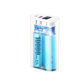Повербанк XO PR222 10000 mAh Blue/Yellow (6920680849598), зображення 4
