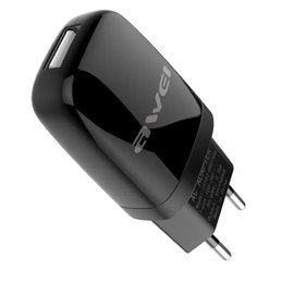 Зарядное устройство AWEI Small Portable C-821 1USB, 2A Black (000005242)