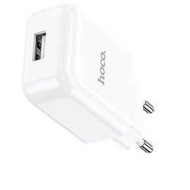 Зарядное устройство Hoco Micro USB cable vigour N2 1USB, 2.1A Safety Certified White (000006214)