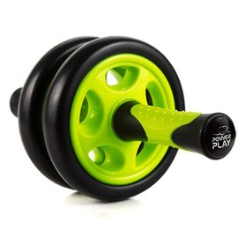 Колесо для пресса PowerPlay 4327 Dual-Core Ab Wheel Черно-зеленое (PP_4327_Black/Green)
