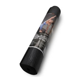 Коврик для йоги и фитнеса PowerPlay 4010 PVC Yoga Mat 173x61x0,6см черный (PP_4010_Black_(173*0,6)), изображение 2