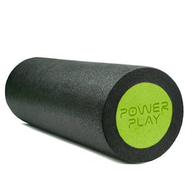 Массажный роллер PowerPlay 4021 Fitness Roller Черно-зеленый 45x15см (PP_4021_BL/Green_(45*15))